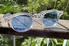 Men’s Blue Polarized Sunglasses Johnny Depp Blue Sunglasses New Crystal Glasses