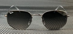 RAY BAN RB3548N 004 71 Gunmetal Grey Grad Unisex 54 mm Sunglasses