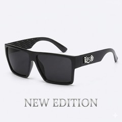 LOCS 91105 Black Flat Top Sunglasses Authentic Gangster Cholo Shades Men’s