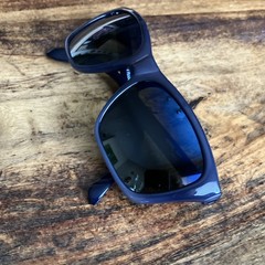 Vuarnet VL0006 0005 Men’s Sunglasses Blue Nylon Frame/ grey Citylynx Lens