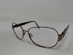 Parke PK5005 TAN 55-15-135 Brown Full Rim Metal Sunglasses Frame &P72