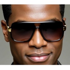 Men Sunglasses Black Lens Designer Shades Fashion Classic Hip Hop Rapper Square