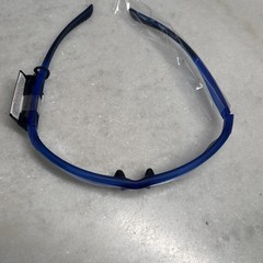 Men’s Tek Gear 70mm Sport Semi-Rimless Polarized Wrap Sunglasses Blue