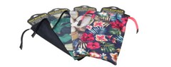 Suncloud Sunglasses Drawstring Soft Microfiber Bag in Camouflage Rocks or Floral