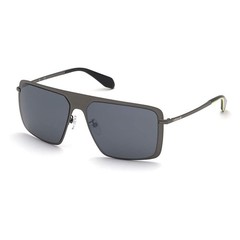 Adidas Original Men’s Aviator 60mm Mirrored Sunglasses Shiny Gunmetal OR0036-08C