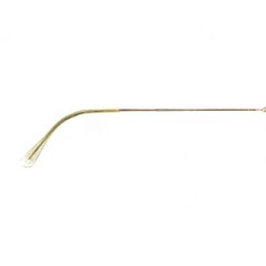 Gold Metal Large Aviator Sunglasses Light Brown Glass Lens Designer Men Women