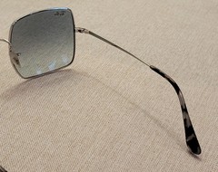 Ray-Ban RB1971 SQUARE SILVER EVOLVE CHANEGABLE Gradient Lens Sunglasses 9149/AD