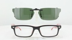 Custom Made for Ray-Ban 1535-48X16-T Polarized Clip-On Sunglasses (Eyeglasses No