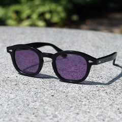 Vintage Johnny Depp sunglasses mens glasses purple blue green red lens UV400