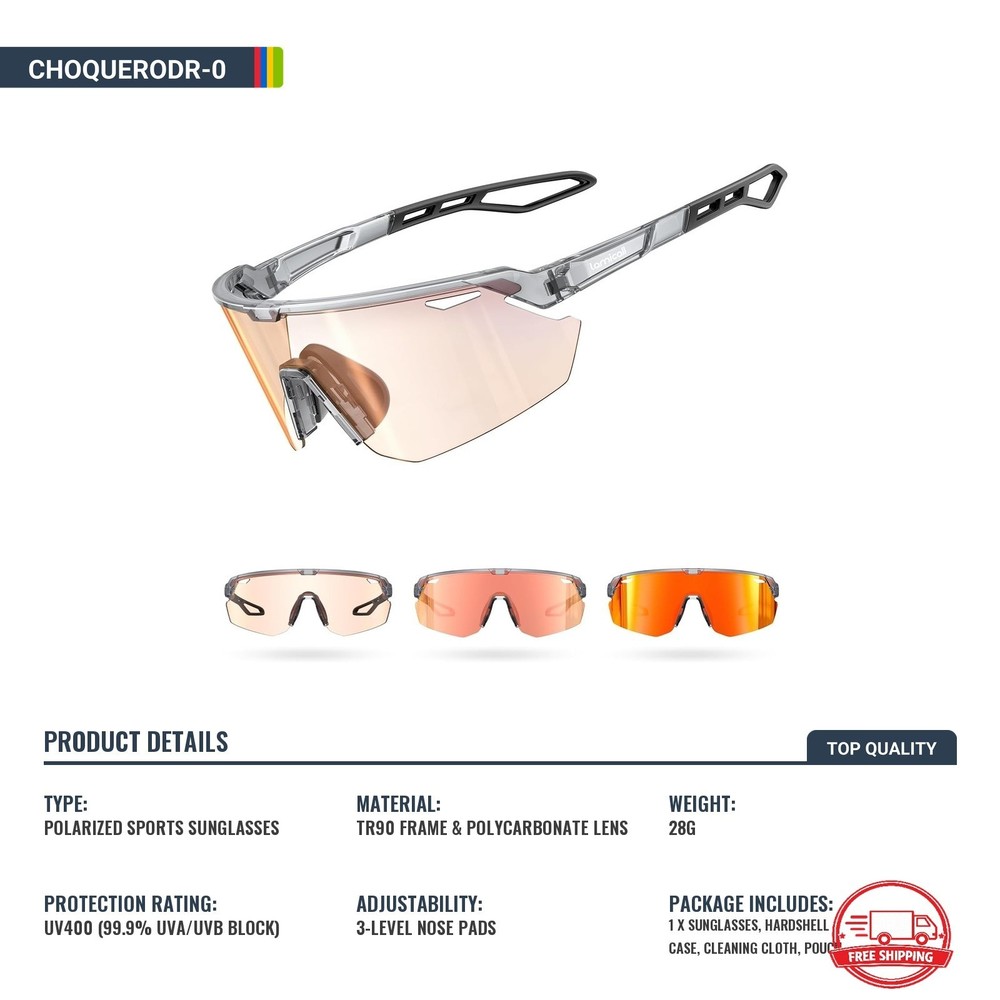 Gafas de Sol Deportivas Polarizadas UV400 para Ciclismo Correr Béisbol Pesca