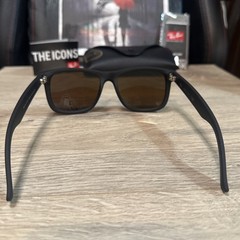 RayBan 4165 Justin 622/55 Matte Black/ Blue Mirror 54mm