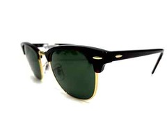 RAY BAN | CLUBMASTER MEDIUM | 3016 W0366 | 51 | TORTOISE | GOLD | GREEN