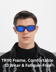 Polarized Sports Sunglasses for Men Women Driving Fishing Cycling Running Golf