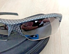 PROGEAR RACER SUNGLASSES S-1283 COL. 2 Standard Gray & Gradient Tint Lens w/Case