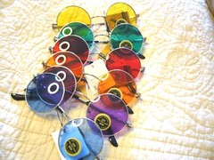 JOHN LENNON Sunglasses LARGER 2″ Classic Hippie 80’s Round Glasses COLORS 711050