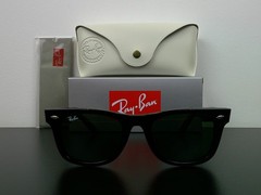 Ray-Ban RB2140 Original Wayfarer Classic Sunglasses Black G-15 50mm Never Worn