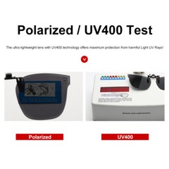 Polarized Clip On Sunglasses For Prescription Glasses Anti-Glare Flip Up Eyewear