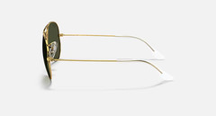 Ray-Ban RB3025 W3234 55-14 135mm Sunglasses Arista Gold, G-15 Green Lenses NEW!