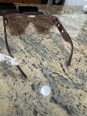 Versace VE4458 543573 Sunglasses Women’s Brown Transparent/Light Brown 54mm