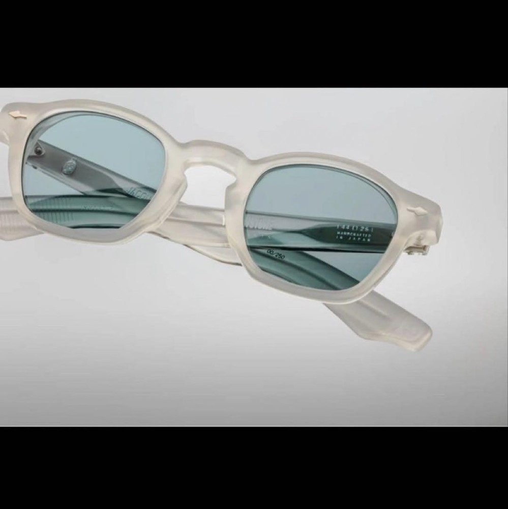 Jacques Marie Mage Zephirin Sunglasses 44mm Yellow Yellowstone IV Gypsum