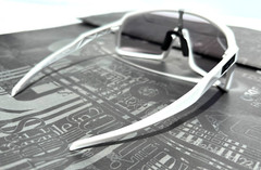 NEW Oakley SUTRO Matte White PHOTOCHROMIC Clear Lens Sunglass 9406-99