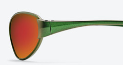 Gentle Monster Fuse MGR1 Cat-Eye Glasses in Green Metal_Authentic_NIB_Expedited