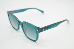 Hickmann HIY9005 Green Gold Oval Sunglasses New
