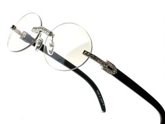 Diamond buffs sunglasses men’s women’s LUXURY glasses retro Gold buff’s vvs Ice