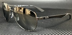 RAY BAN RB8313 004 K6 Titanium Grey Polarized 61 mm Men’s Sunglasses