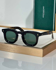 Jacques Marie Mage DEVAUX Clear Tortoiseshell/Green 43-27-147mm With Case New