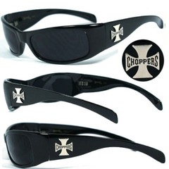 Mens Choppers Outdoors Bikers Sports Motocycle Sunglasses – Black C11
