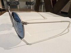 New Ray-Ban Junior Sunglasses RJ9547S 280/80 44mm, Rubber matt gun blue lenses