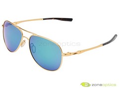 Oakley Elmont M Sunglasses OO4119-0358 Satin Gold/Jade Iridium