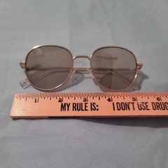 Harper + Roe Rose Gold Sunglasses HR3001 680 54-20-145