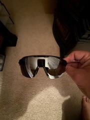 Oakley Radar EV Sunglasses Mens One Size Black Gray Shield Sport OO9208-5238