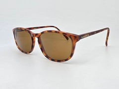 Levi’s I’s Bausch & Lomb B&L W1358 Havana Frame Brown B-15 Glass Lens Sunglasses