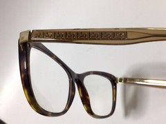 VERSACE Men’s “GREEK KEY” Eye Glasses FRAME ( 54-17 140 )