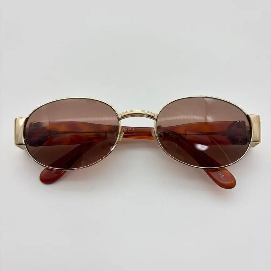 CELINE metal frame sunglasses CLF-856A unisex adults design brown lens JP