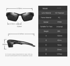 Sports Men Sunglasses Road Bicycle Mountain Cycling Golf TAC Glasses Mtb Bike