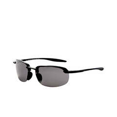 Maui Jim Men’s Hookipa Ultra 63mm Matte Black Polarized Sunglasses 676-02