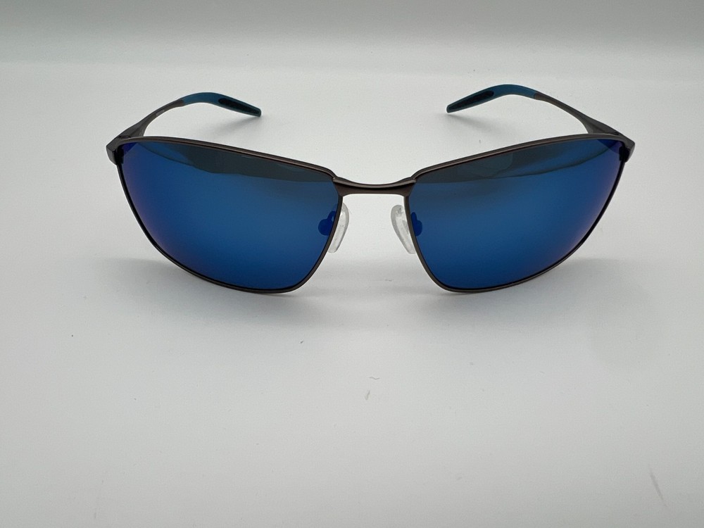 NEW Costa Del Mar TURRET Polarized Sunglasses Gunmetal / Blue Mirror 580P
