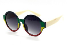 Men Sunglasses Retro Vintage Classy Street Wear UV400 Protection Outfit Round