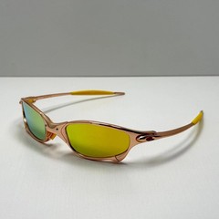 Vintage Oakley Juliet 1.0 X-Metal Rose Gold Gold Iridium Sunglasses New