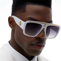 Men Sunglasses Designer Fashion Style Hip Hop Style Elegant Style New Model Rap
