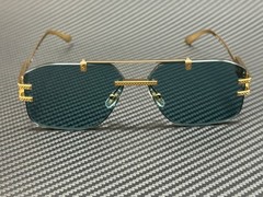 VERSACE VE2275 100280 Gold Blue Mens 60 mm Sunglasses