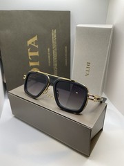 DITA LXN-EVO 145mm Square Sunglasses – Crystal Grey (DTS403A01)