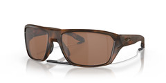 Oakley SPLIT SHOT Matte Tortoise POLARIZED PRIZM Tungsten Lens Sunglass 9416-03
