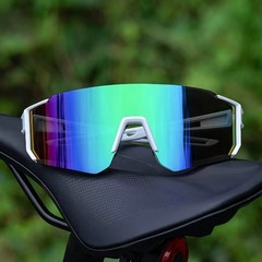 NEW Oversized Shield Sunglasses Wrap Around Sports Outdoor Driving Glasses
