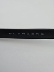 Blenders Canyon Mystic Grey Matte Black Frame Polarized Grey Mirror Sunglasses