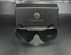 VERSACE VE2140 100287 Black Dark Grey Men’s Sunglasses 40 mm